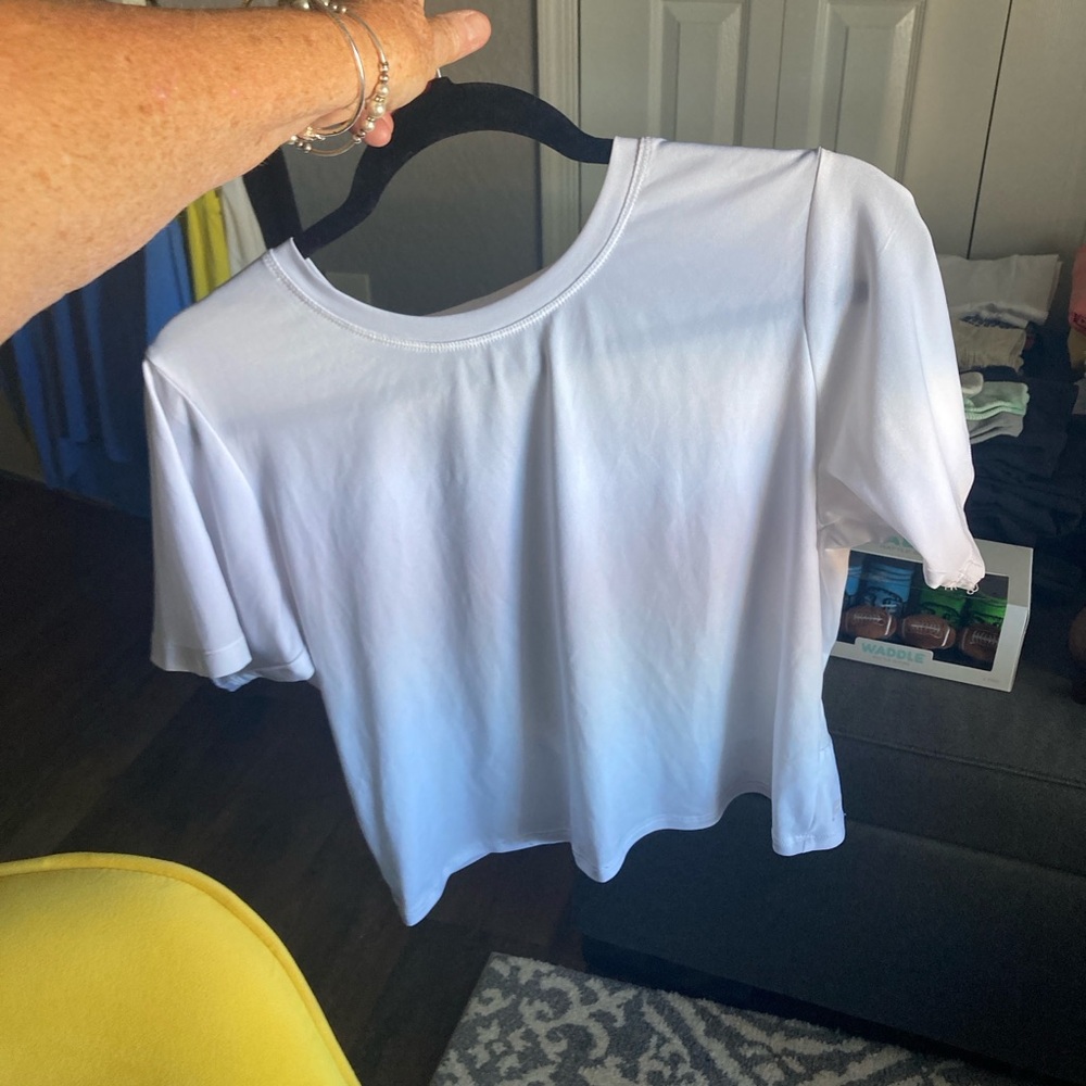 Fila White Short Sleeve sporty T-Shirt